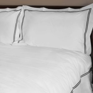 Duvet Cover Set – OXF Frame 2 Row SS