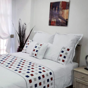 Blocks Design Duvet Cover Set