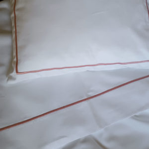 400T/C Baby Cot Flat Sheet - 1 Row SS